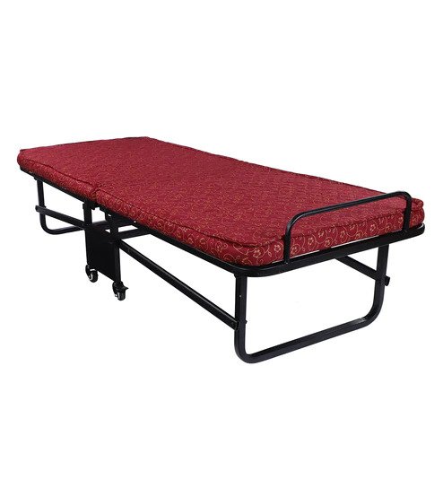 Folding bed best sale with mattress price